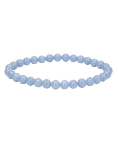 Photo de Bracelet 6 mm en angélite - encens.business - Boutique ésotérique en ligne - vente de Bracelet 6 mm en angélite