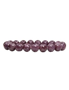 Photo de Bracelet 6 mm en lépidolite - encens.business - Boutique ésotérique en ligne - vente de Bracelet 6 mm en lépidolite