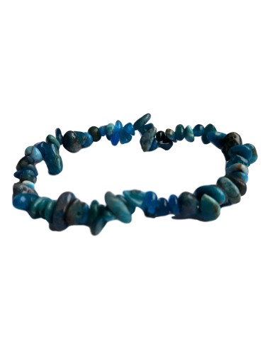 Photo de Bracelet baroque en apatite bleue - encens.business - Boutique ésotérique en ligne - vente de Bracelet baroque en apatite ble
