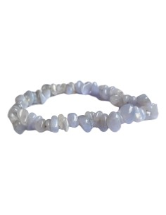 Photo de Bracelet baroque en calcédoine bleue - encens.business - Boutique ésotérique en ligne - vente de Bracelet baroque en calcédoi