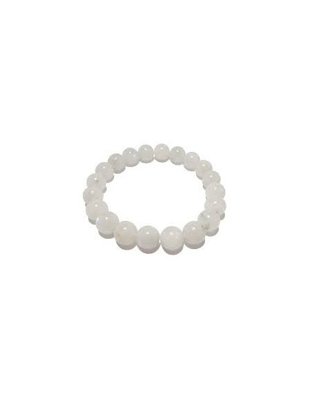 Photo de Bracelet 8 mm en pierre de lune grise - encens.business - Boutique ésotérique en ligne - vente de Bracelet 8 mm en pierre de 