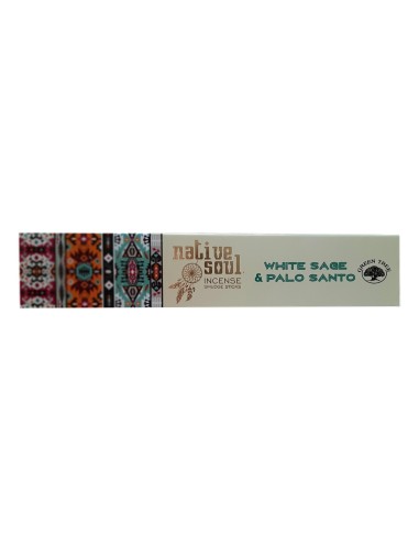 Photo de Encens Native Soul White sage et Palo santo - encens.business - Boutique ésotérique en ligne - vente de Encens Native Soul Wh