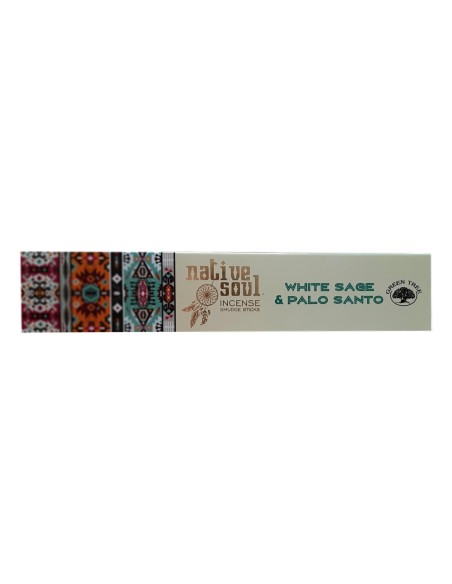 Photo de Encens Native Soul White sage et Palo santo - encens.business - Boutique ésotérique en ligne - vente de Encens Native Soul Wh