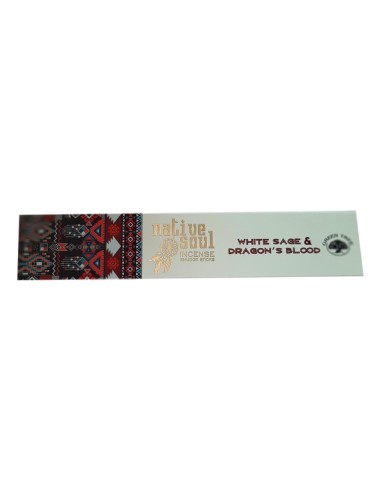 Photo de Encens Native Soul White sage et Dragon's blood - encens.business - Boutique ésotérique en ligne - vente de Encens Native Sou