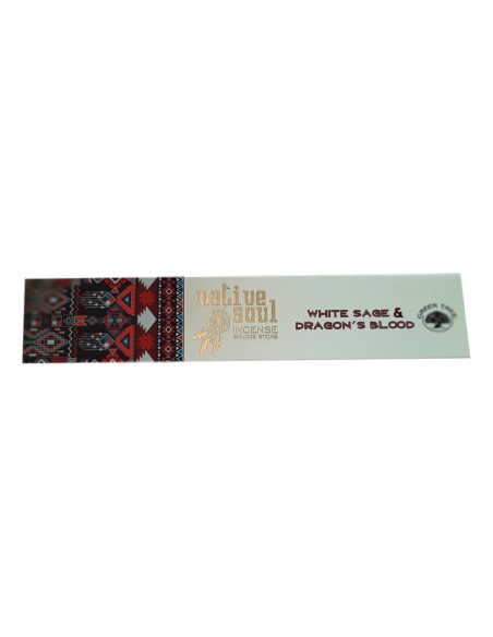 Photo de Encens Native Soul White sage et Dragon's blood - encens.business - Boutique ésotérique en ligne - vente de Encens Native Sou