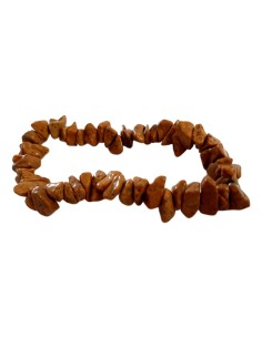 Photo de Bracelet baroque en jaspe camel - encens.business - Boutique ésotérique en ligne - vente de Bracelet baroque en jaspe camel