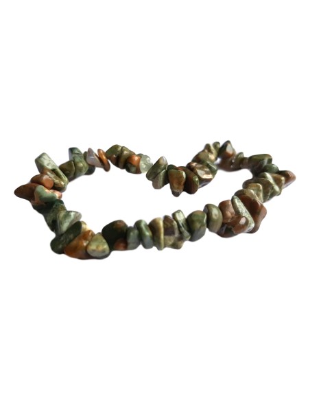 Photo de Bracelet baroque en jaspe indien - encens.business - Boutique ésotérique en ligne - vente de Bracelet baroque en jaspe indien