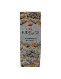 Photo de Encens Hem Copal et Sauge blanche - encens.business - Boutique ésotérique en ligne - vente de Encens Hem Copal et Sauge blanc
