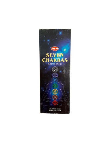 Photo de Encens Hem 7 Chakras - encens.business - Boutique ésotérique en ligne - vente de Encens Hem 7 Chakras