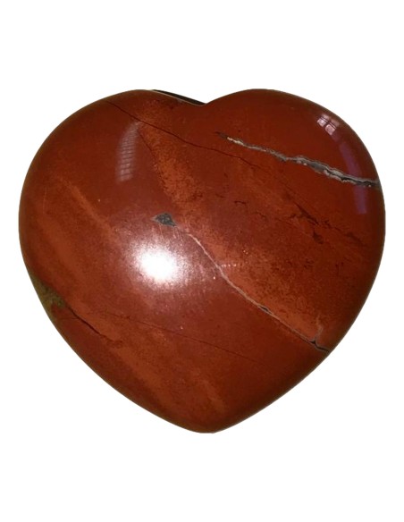 Photo de Coeur en jaspe rouge 4 cm - encens.business - Boutique ésotérique en ligne - vente de Coeur en jaspe rouge 4 cm