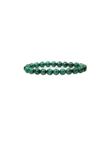 Bracelet 6 mm en azurite malachite - encens.business