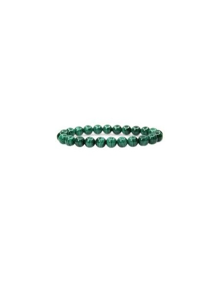 Bracelet 6 mm en azurite malachite - encens.business