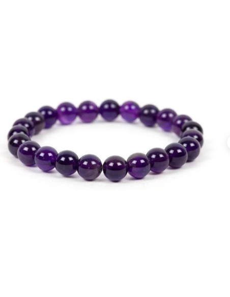 Photo de Bracelet power améthyste - encens.business - Boutique ésotérique en ligne - vente de Bracelet power améthyste