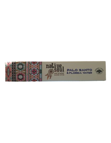 Photo de Encens Native Soul Palo Santo et Florida Water - encens.business - Boutique ésotérique en ligne - vente de Encens Native Soul