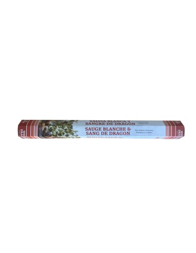Photo de Encens Sauge Blanche et Sang de Dragon - encens.business - Boutique ésotérique en ligne - vente de Encens Sauge Blanche et Sa