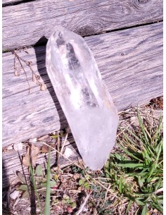 Photo de Pointe brute en Cristal de roche XL - encens.business - Boutique ésotérique en ligne - vente de Pointe brute en Cristal de ro 2