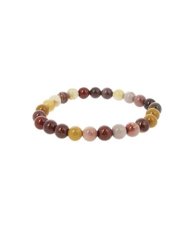 Bracelet 6 mm en mokaite - encens.business