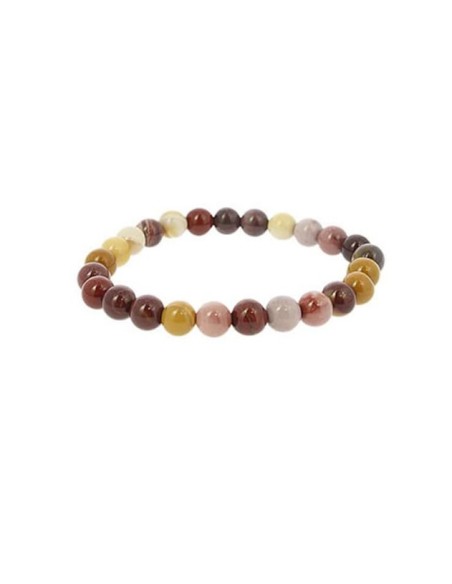 Bracelet 6 mm en mokaite - encens.business