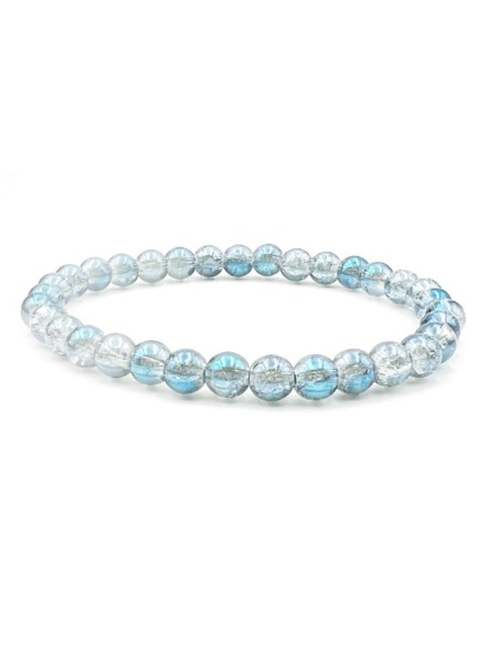 Bracelet 8 mm en aqua aura - encens.business
