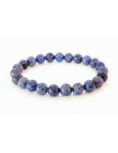 Bracelet 8 mm en dumotiérite - encens.business