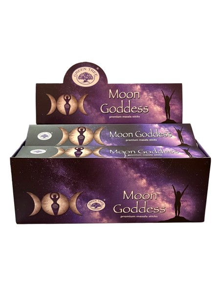 Encens Green Tree Moon Goddess - Senteur Green Tree - Encens purificateur Moon Goddess - encens.business