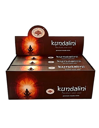 Encens Green Tree Kundalini - Senteur Green Tree Kundalini - Encens spirituel pour séance de méditation - encens.business