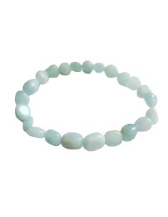Photo de Gourmette en aigue marine - encens.business - Boutique ésotérique en ligne - vente de Gourmette en aigue marine