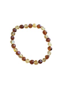 Photo de Bracelet en ambre multicolore adulte - encens.business - Boutique ésotérique en ligne - vente de Bracelet en ambre multicolor