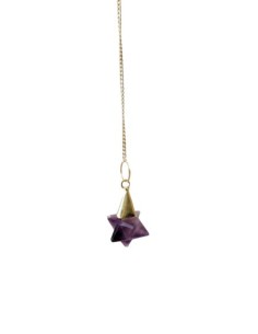 Photo de Pendule merkaba en améthyste - encens.business - Boutique ésotérique en ligne - vente de Pendule merkaba en améthyste