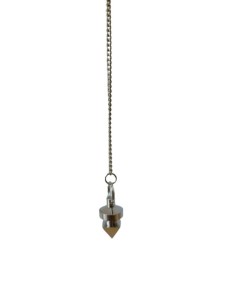 Photo de Pendule triangle chapeau argenté - encens.business - Boutique ésotérique en ligne - vente de Pendule triangle chapeau argenté