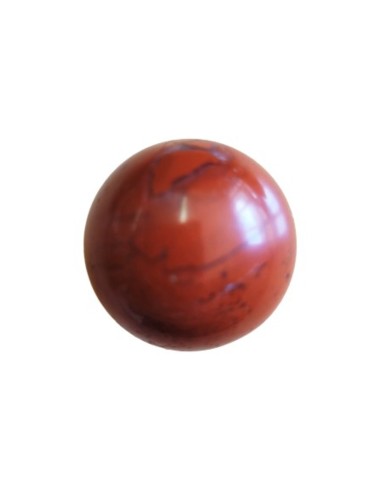 Photo de Sphère en jaspe rouge 3 cm - encens.business - Boutique ésotérique en ligne - vente de Sphère en jaspe rouge 3 cm