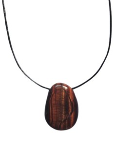 Photo de Pendentif percé XL en Oeil de taureau - encens.business - Boutique ésotérique en ligne - vente de Pendentif percé XL en Oeil 