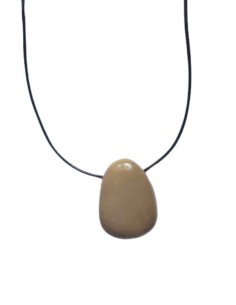 Photo de Pendentif percé XL en mokaïte - encens.business - Boutique ésotérique en ligne - vente de Pendentif percé XL en mokaïte