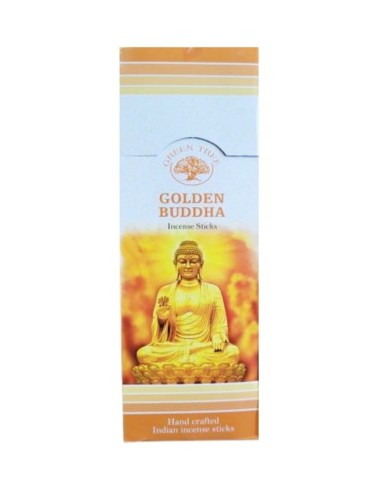 Photo de Encens Green Tree Bouddha d'Or - encens.business - Boutique ésotérique en ligne - vente de Encens Green Tree Bouddha d'Or