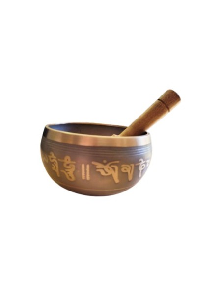 Photo de Bol chantant Tibétain Oeil de Bouddha - encens.business - Boutique ésotérique en ligne - vente de Bol chantant Tibétain Oeil 