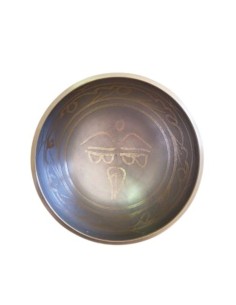 Photo de Bol chantant Tibétain Oeil de Bouddha - encens.business - Boutique ésotérique en ligne - vente de Bol chantant Tibétain Oeil  2