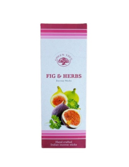 Photo de Encens Green Tree Figue & Herbes - encens.business - Boutique ésotérique en ligne - vente de Encens Green Tree Figue & Herbes