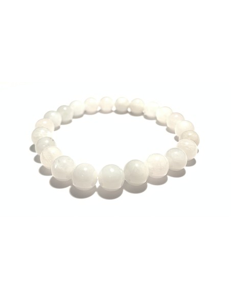 Photo de Bracelet power en pierre de lune blanche - encens.business - Boutique ésotérique en ligne - vente de Bracelet power en pierre