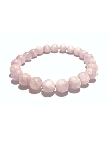 Photo de Bracelet 8 mm en kunzite - encens.business - Boutique ésotérique en ligne - vente de Bracelet 8 mm en kunzite