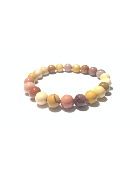 Bracelet 8 mm en mokaite