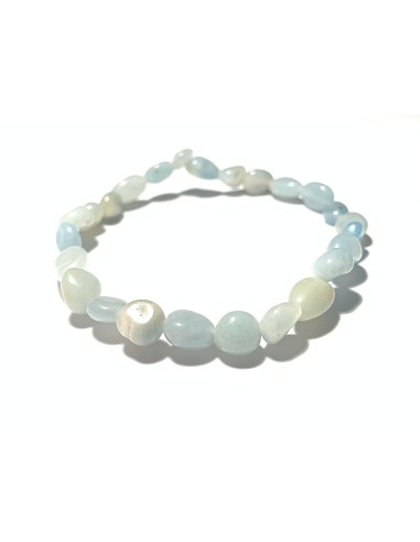 Bracelet nugget en aigue marine - encens.business