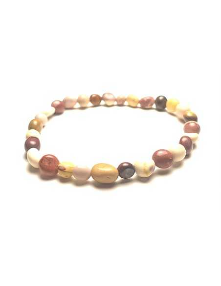 Bracelet en Mokaite - Lithothérapie | encens.business