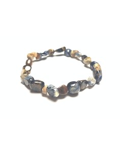 Bracelet nugget en Pietersite - Lithothérapie | encens.business