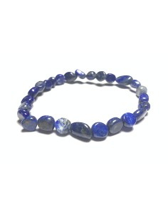 Bracelet nugget en Sodalite - Lithothérapie | encens.business