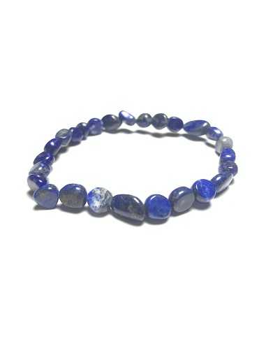 Bracelet nugget en Sodalite - Lithothérapie | encens.business