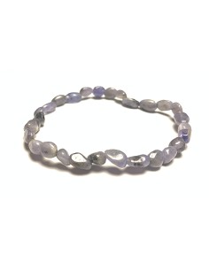 Bracelet nugget en Tanzanite - Lithothérapie | encens.business