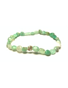 Bracelet nugget en Chrysoprase - encens.business