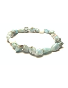 Bracelet nugget en Larimar - encens.business