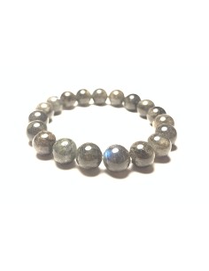 Bracelet 10/12 mm en Labradorite - encens.business