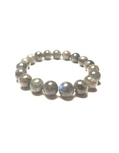 Bracelet 10/12 mm en Labradorite - encens.business